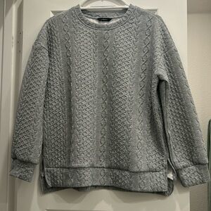 NWOT- Knitted textured sweater. From Amazon-didn’t return in time. Size small.